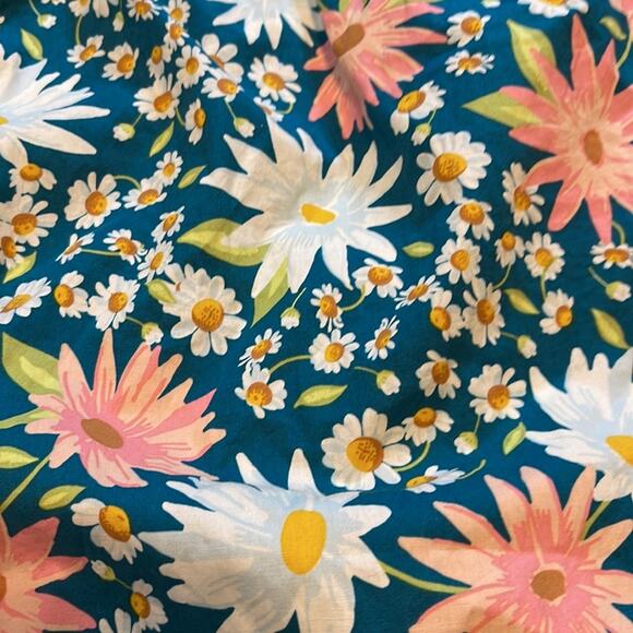 Matilda Jane Green Floral Print Tank Youth Girls Size 8 - Picture 4 of 6